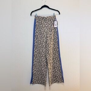NWT Social Threads Fleece Cheetah Print Pant XXS
